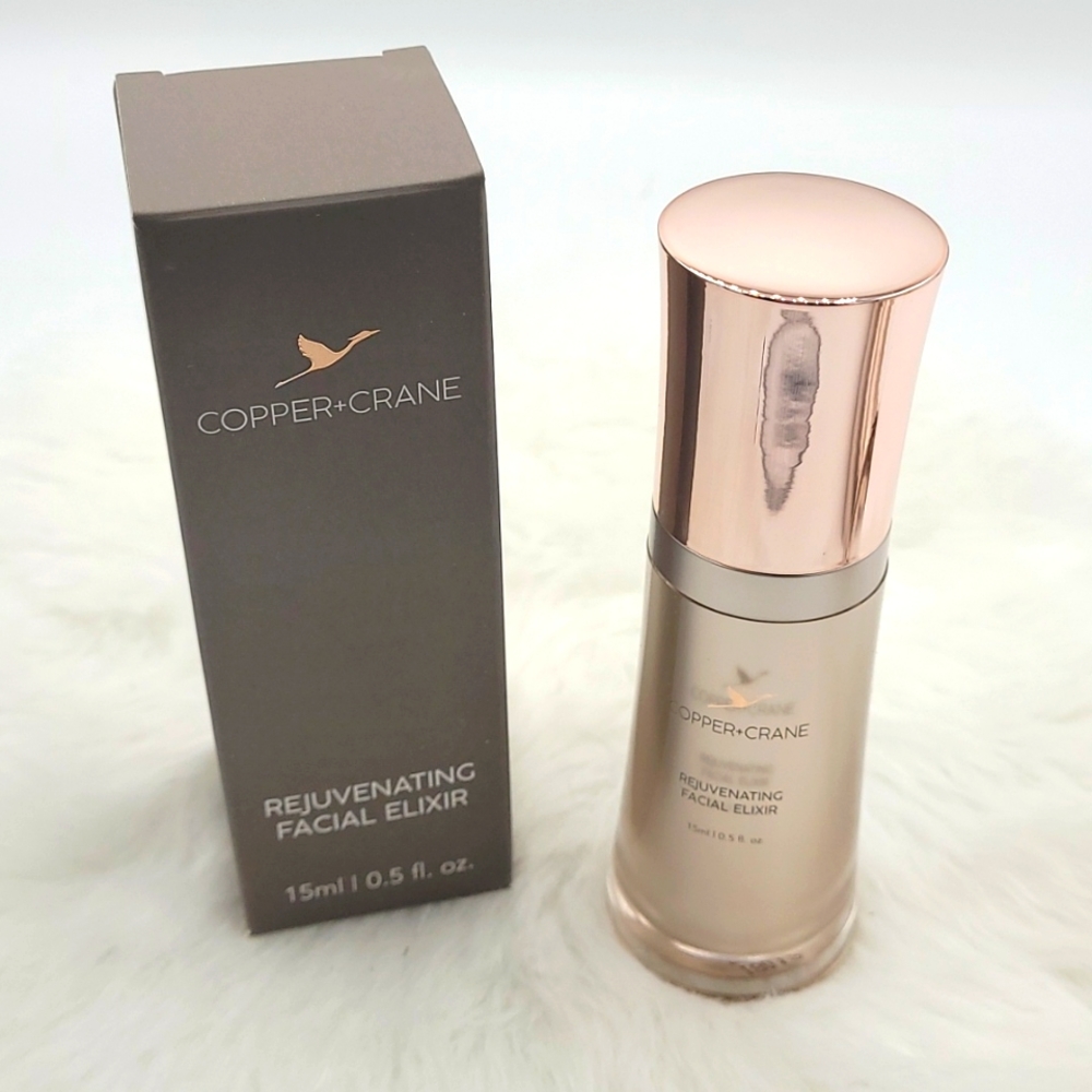 New Copper + Crane REJUVENATE FACIAL ELIXIR 0.5oz / 15ml